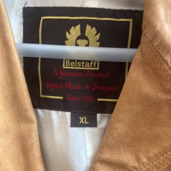 Belstaff Leather Blazer Jacket - Picture 4 of 5